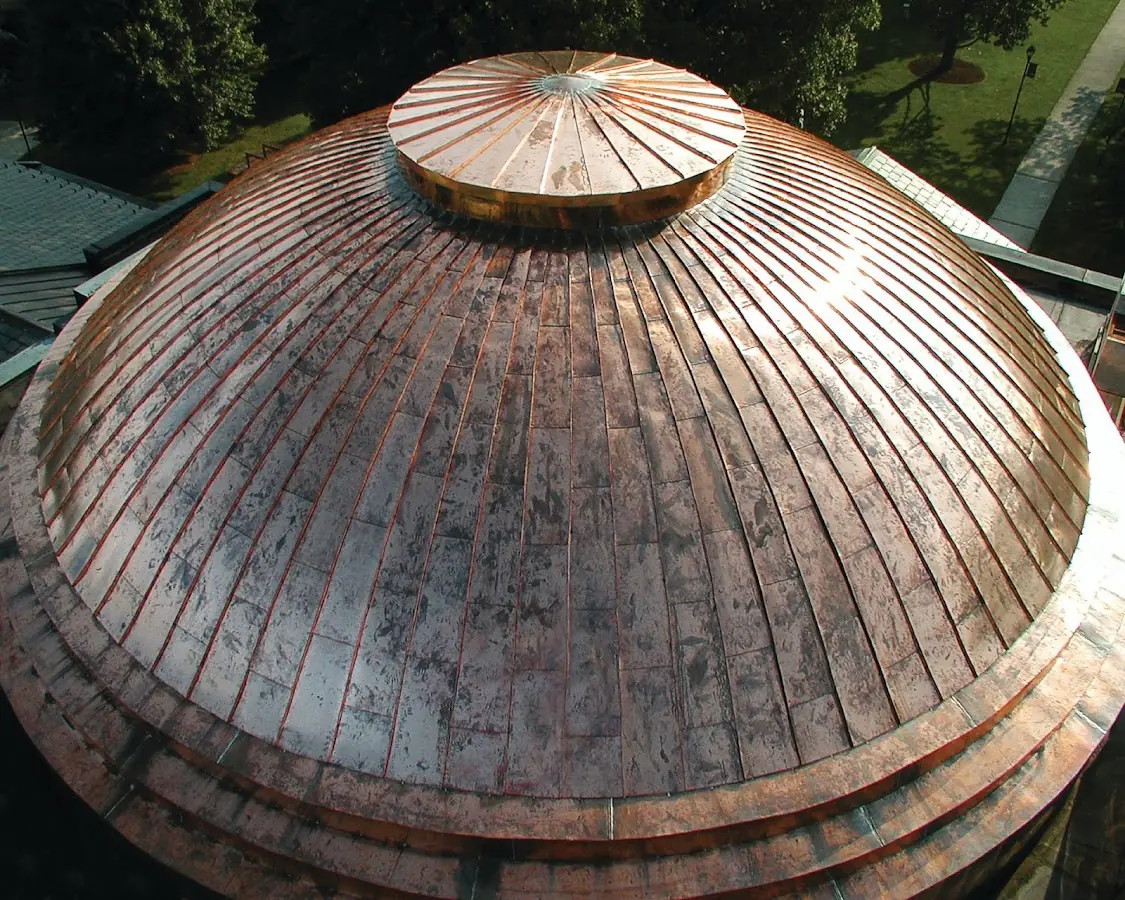 Craftsman Roofing crew installing a new roof in Walter Read Army Medical Center